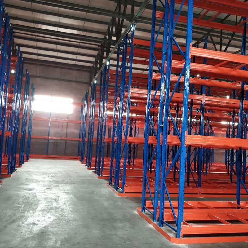 Raw Material Storage VNA Very Narrow Aisle Racking Anti Corrosion Steel Narrow Lane Warehouse Pallet Rack OUGLON OGL-VNA-027