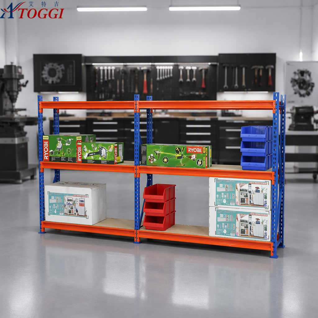 Heavy Duty Wide Span Pallet Rack, Industrial Warehouse Storage Pallet Racking for Bulk Goods Storage