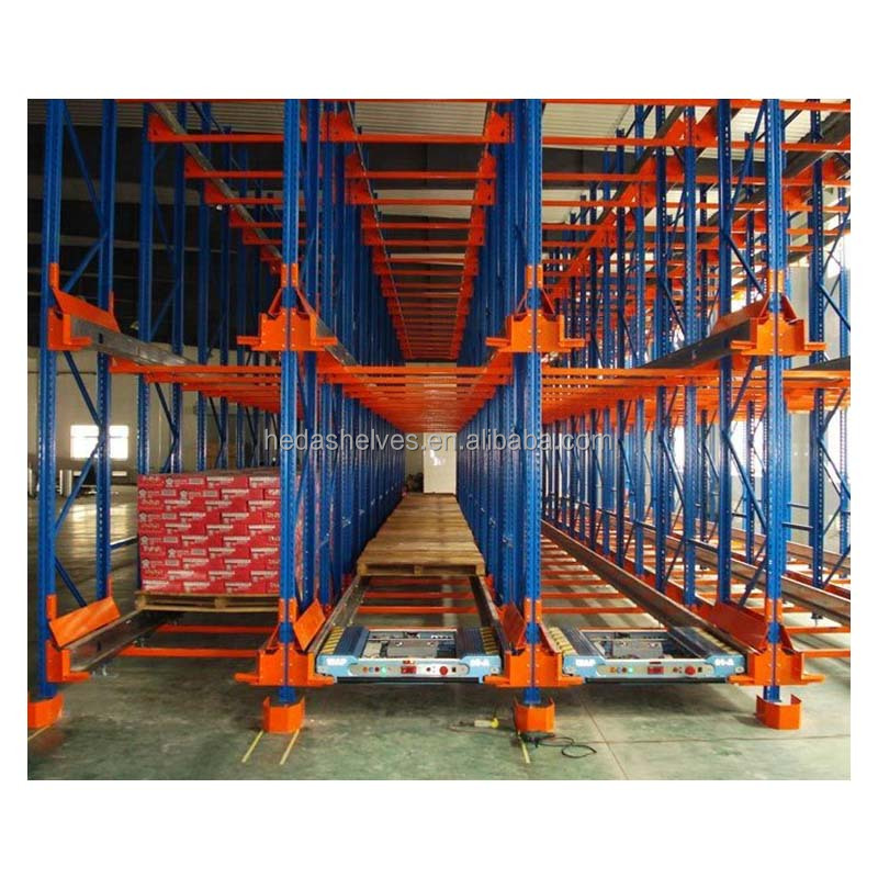 Auto Shuttle Racking System Innovative Pallet Racking Intensive Shuttle Racks Intelligent Cold Storage Shuttle Rack Automatic