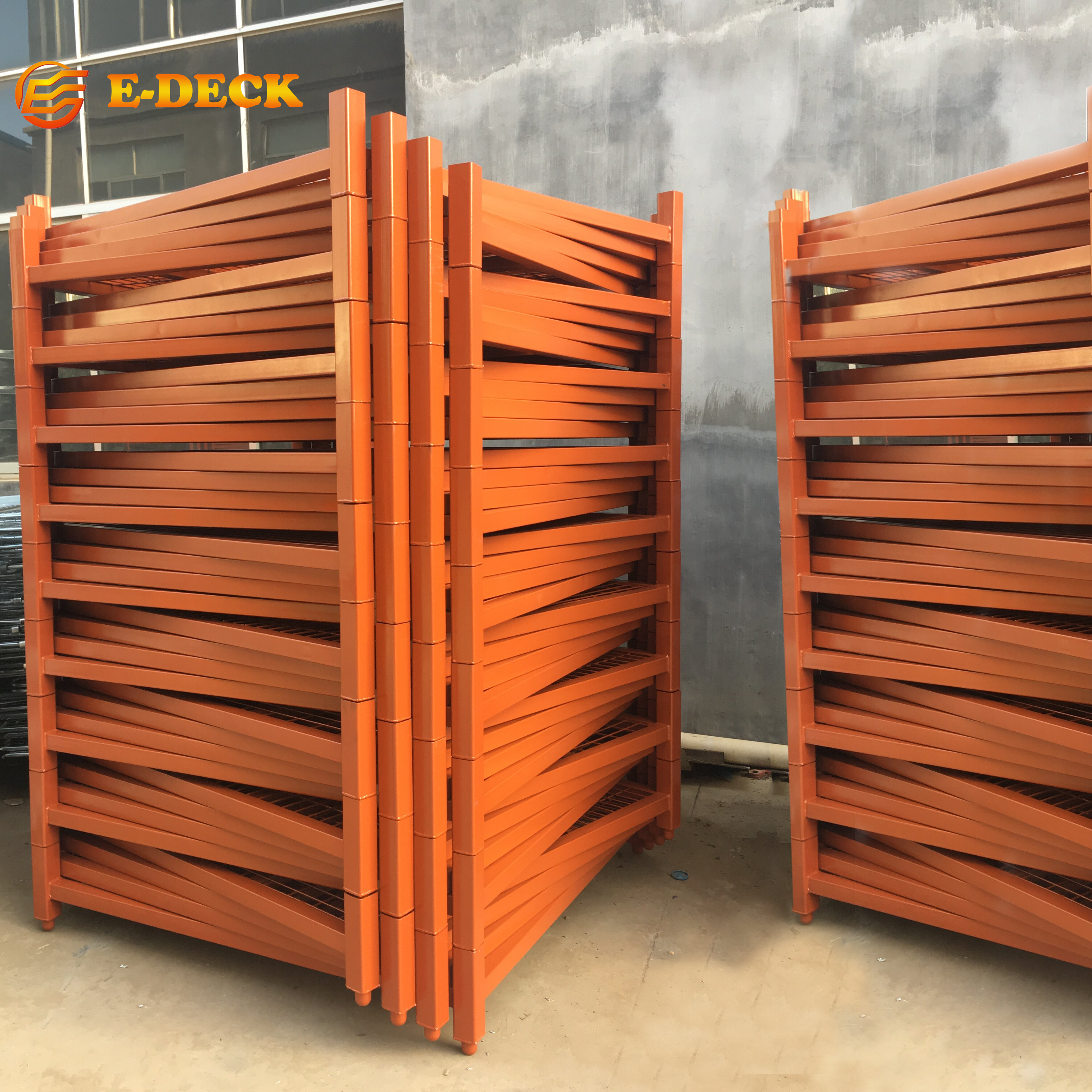 Storage Metal Welded Stackable Durable Heavy Duty Steel Truck Tyre Storage Rack for Warehouse