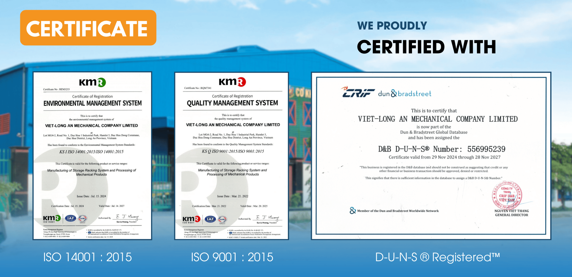 Certifications Overview