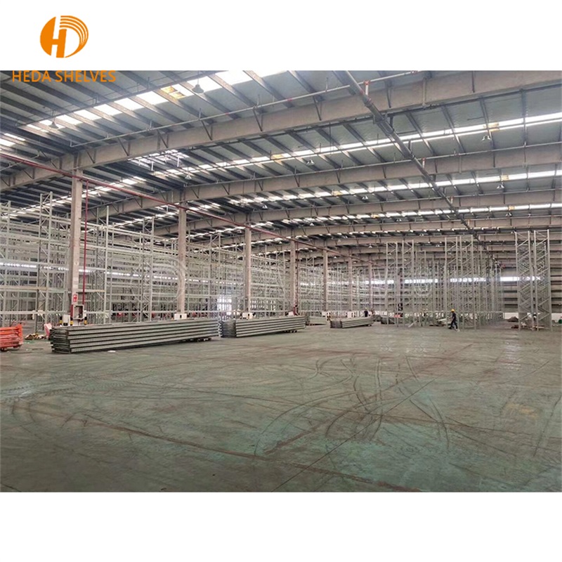 Industrial Warehouse Pallet Rack System Warehouse Racking Beam Teardrop Uprights Size Storage Customize Capacity Warehouse Rack