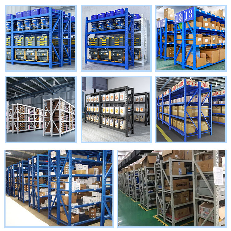 Medium-Duty 4-Tier Black Steel Garage Shelving 300 kg Capacity Corrosion Protection 2m X 0.6m X 2m Home &amp; Workshop Use