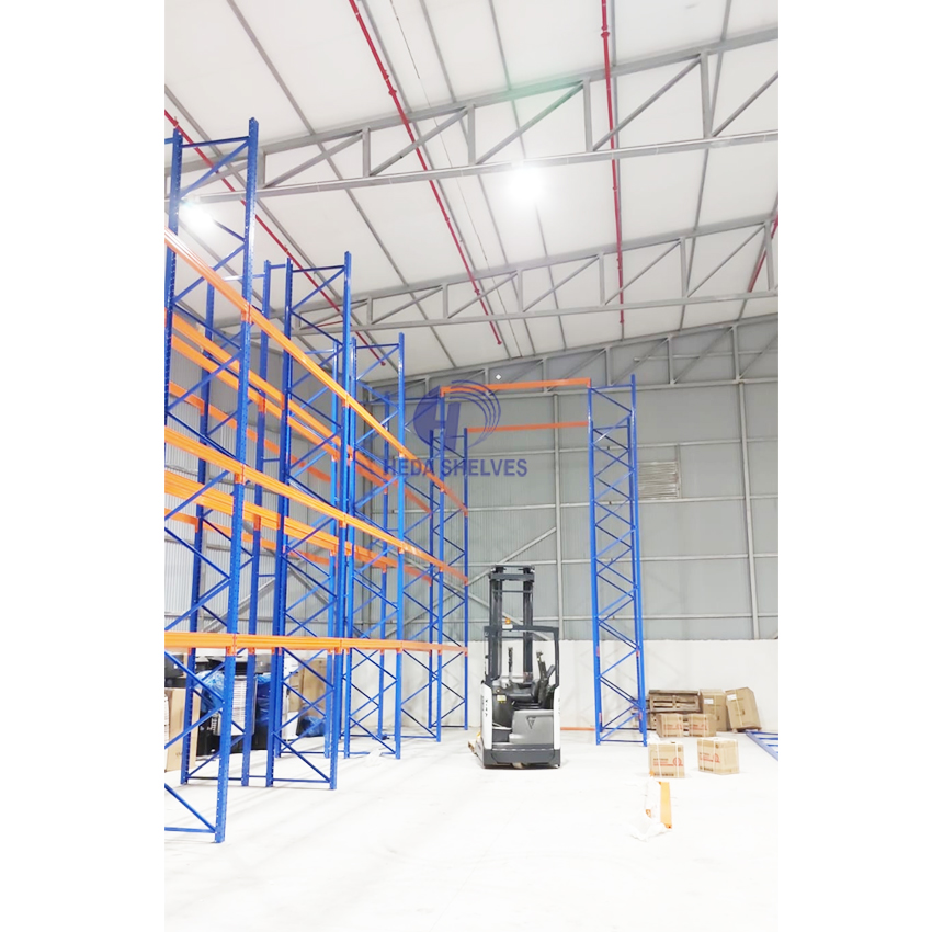 Warehouse Heavy Duty Beam Pallet Racking System for Large Scale Warehouses and Industrial Storage