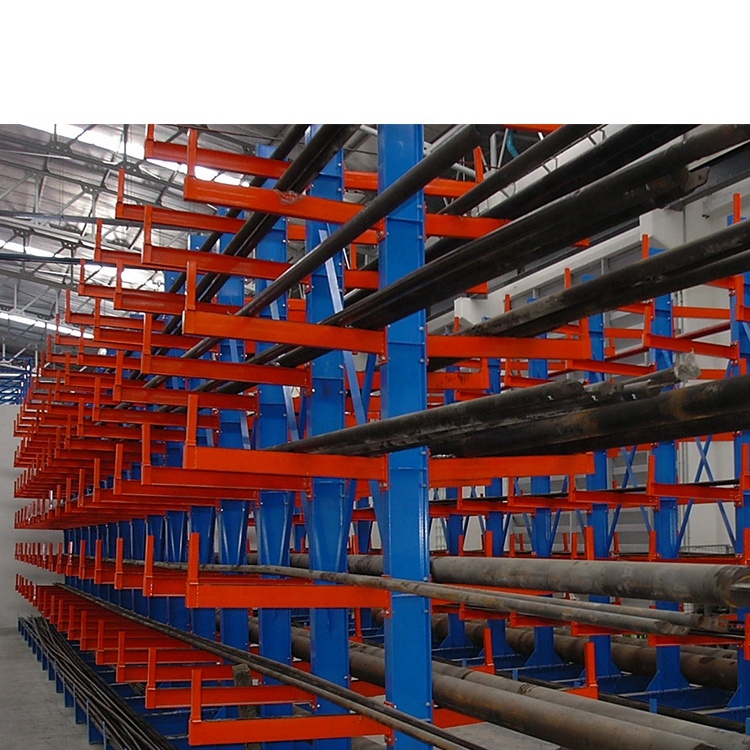 China Supplier Cantilever Manufacturers Stable Cantilever Racking Warehouse Pipe Car Storage Rack Cantilever Racking
