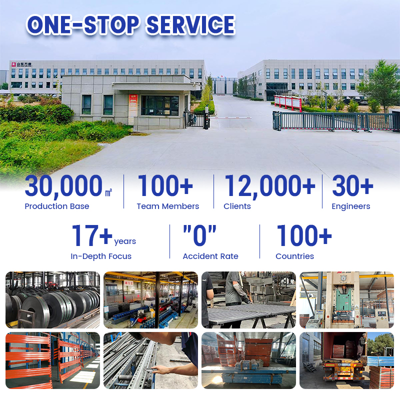 Heavy Duty Pallet Rack System Multi-layer Customized Metal High Load Industrial Warehouse Storage Steel Selective Pallet Racking