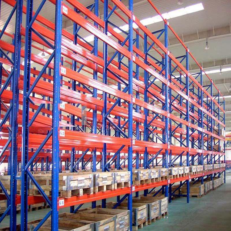 Factory Price Customized Heavy Duty Metal Drive-In Warehouse Racking System 5 Layer Steel Adjustable Anti-Rust Epoxy Powder Rack