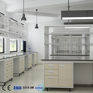 WUY Modern Modular Steel Lab Bench with Adjustable Height