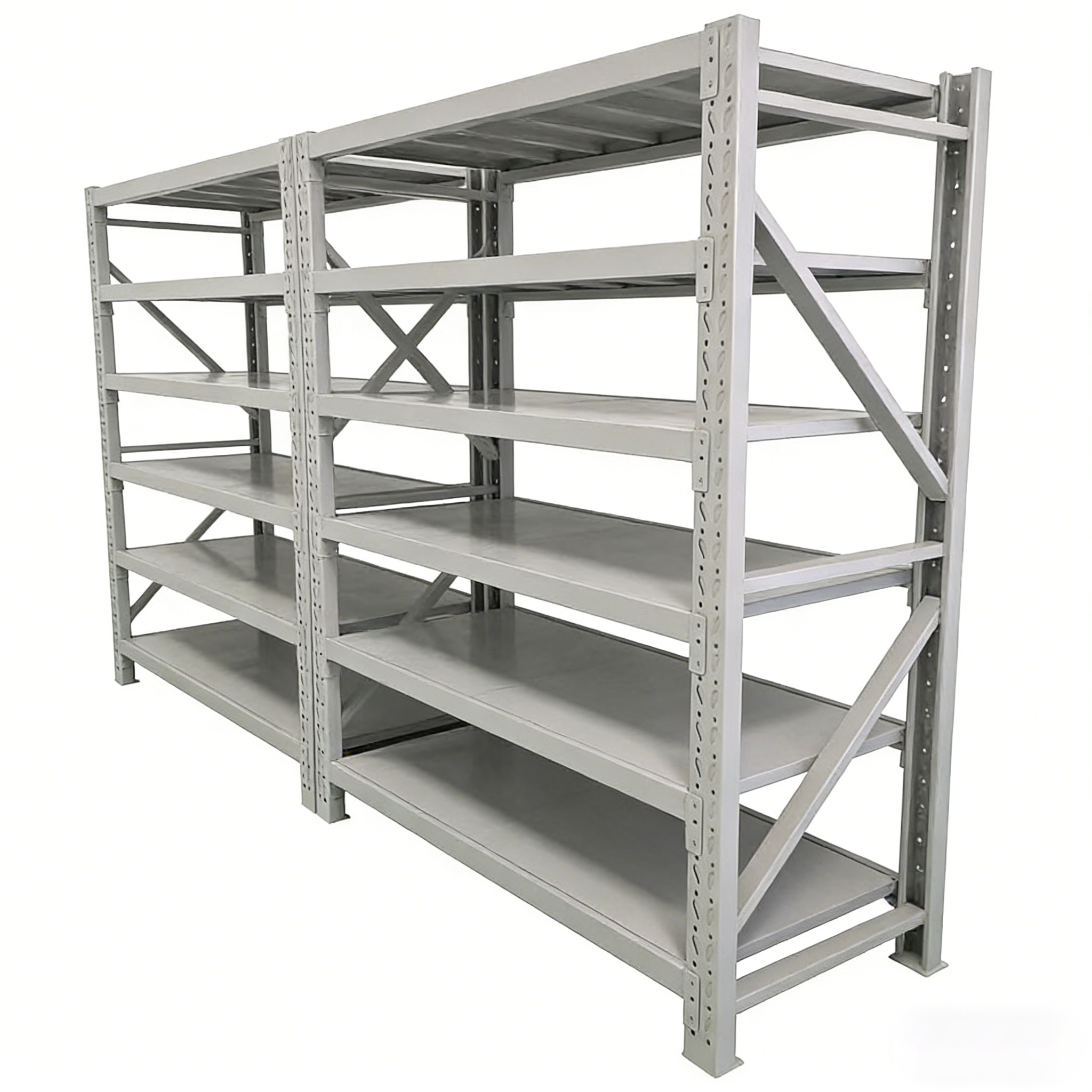 Industrial Warehouse Storage Rack Heavy Duty Steel Shelving Unit Adjustable Boltless Metal Shelf Garage Workshop OEM