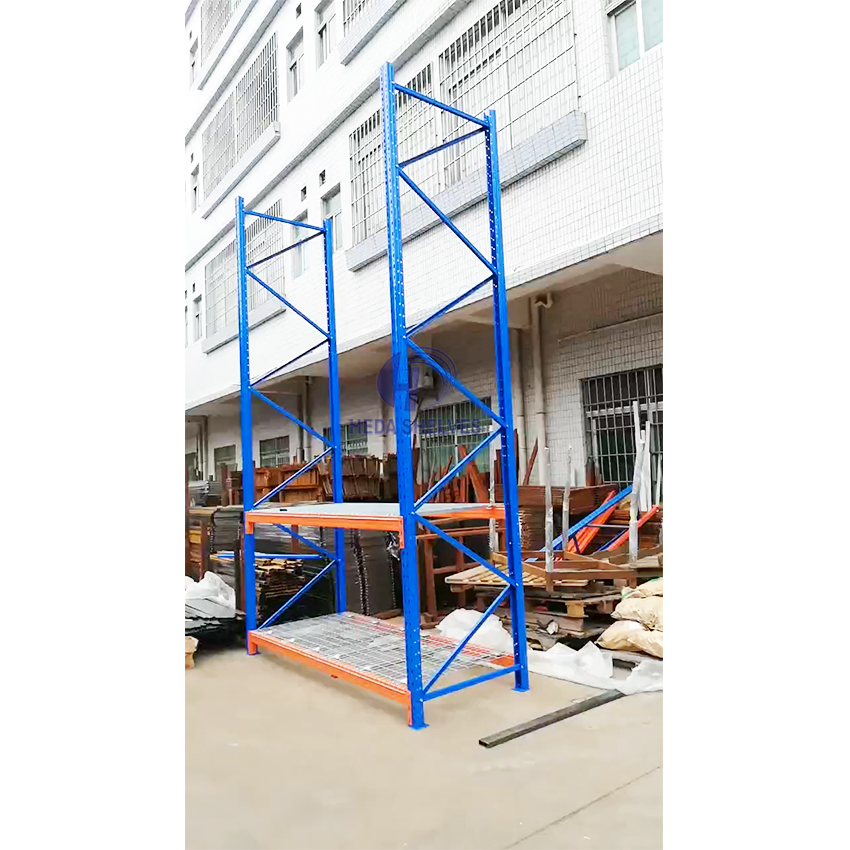 Racking Storage Shelf Pallet Shelving System Pallet Flow Rack Push Back Pallet Rack Warehouse Storage Shelving