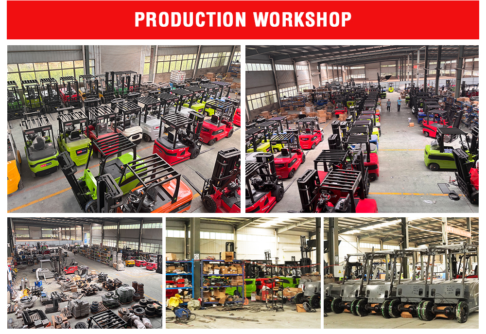 3 Ton 4 Ton 5 Ton Counterbalanced Warehouse Lift Truck with 80V System CE ISO Approved Heavy Duty Electric Forklift