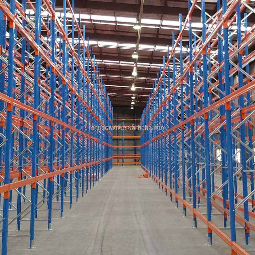 Customized Adjustable Steel Heavy Duty Warehouse Storage Pallet Rack System Teardrop Pallet Rack