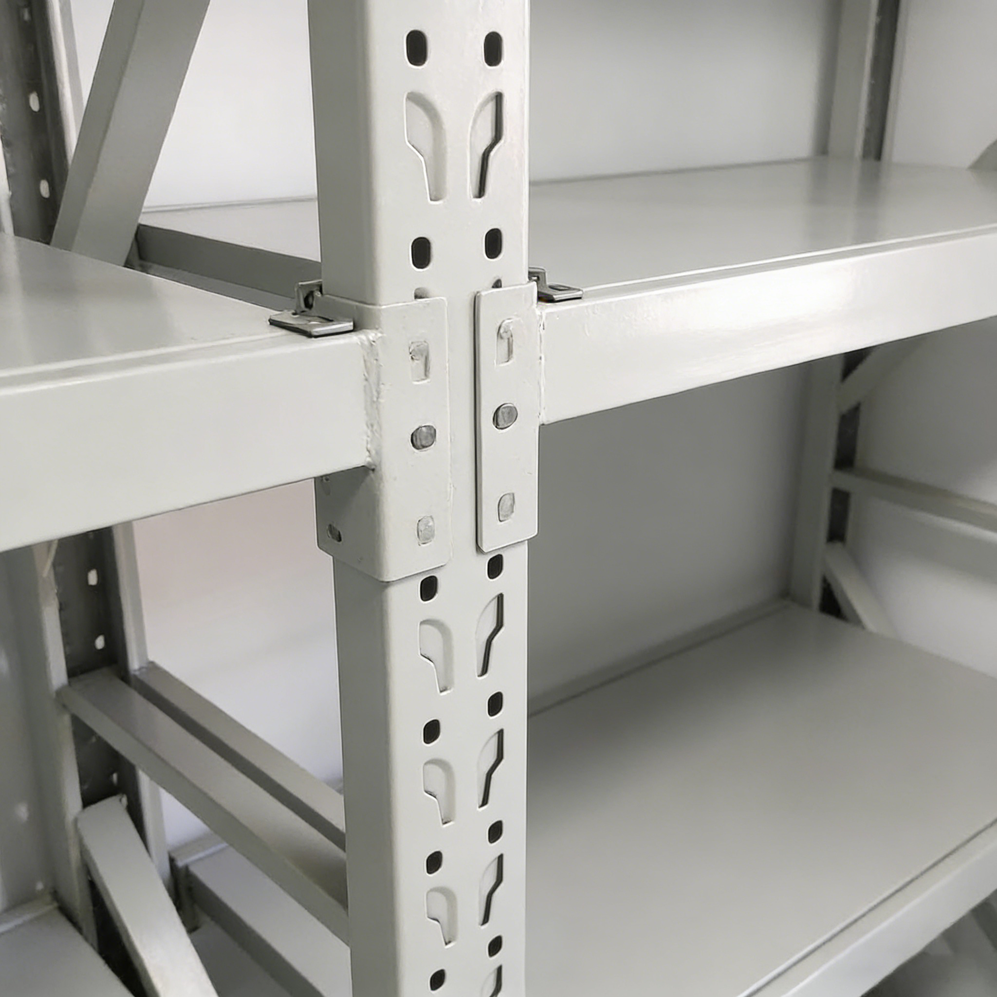 Industrial Warehouse Storage Rack Heavy Duty Steel Shelving Unit Adjustable Boltless Metal Shelf Garage Workshop OEM