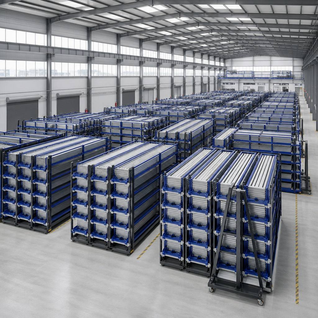 Industrial Heavy Duty Customizable Honeycomb Modular Plug Profile Long Material 3000kg Roll Steel Pipe Storage Rack CE Certified