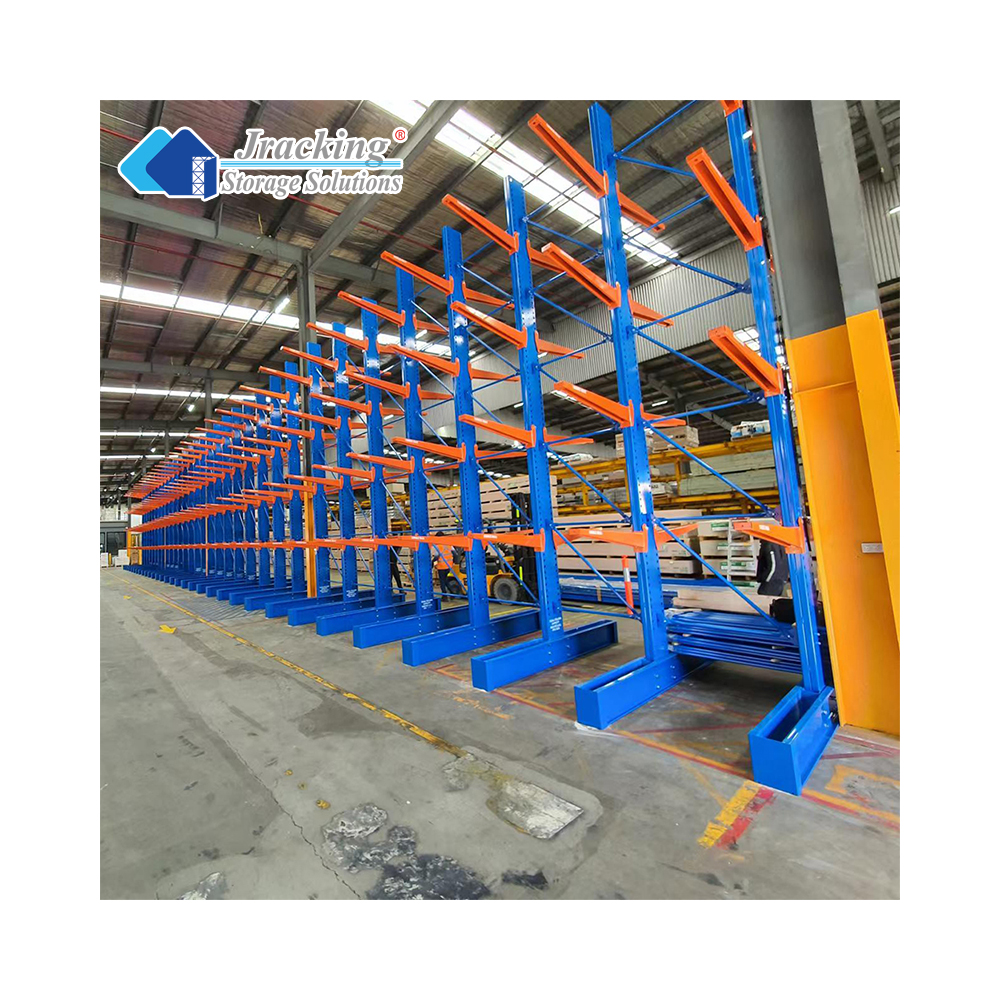 Jracking Certificated Customized Heavy Duty Storage Rack Cantilever Durable Warehouse Storage Solution For Industrial Use