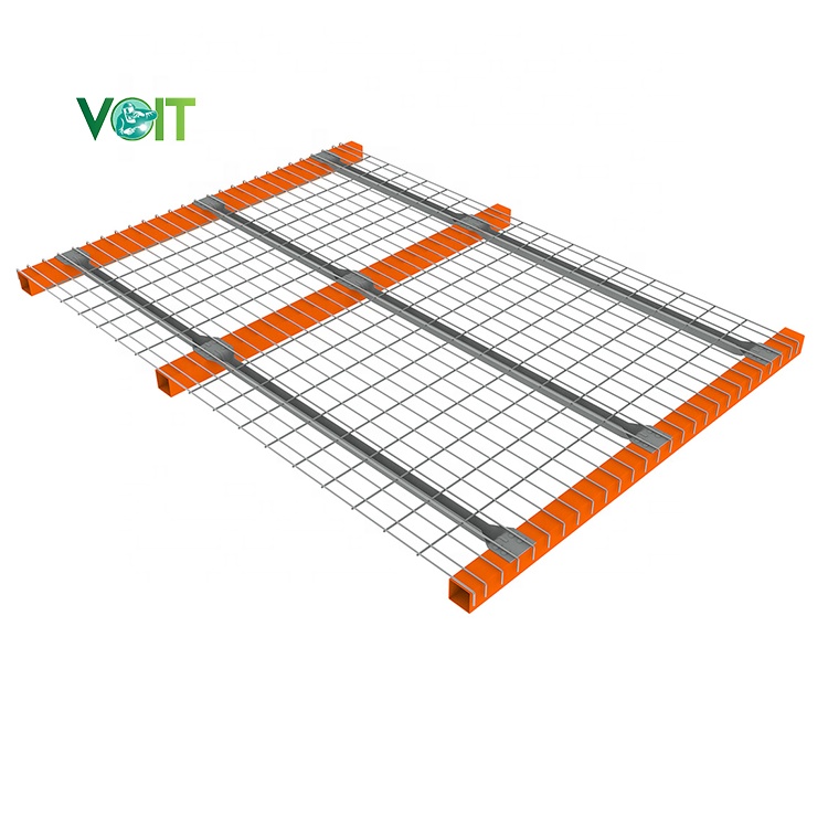 Factory Direct Price Steel Wire Mesh Decking Flared Channel Rack Shelving for Industrial Storage