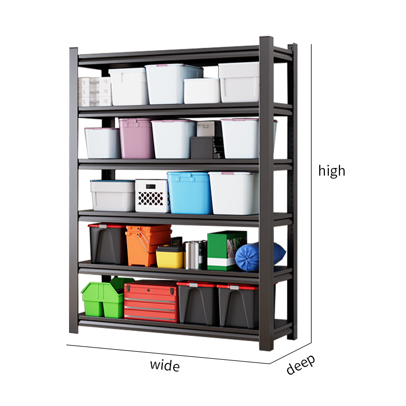 Diy Adjustable Angle Rack Clothes Warehouse Racks Display Stand Slotted Household Metal Storage Angle Steel Shelf Rack