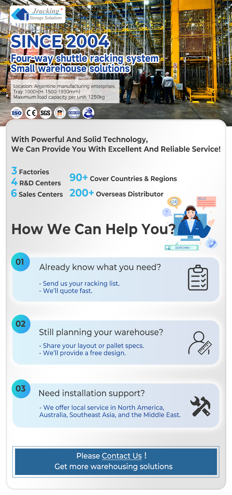 Jracking Warehouse Solutions