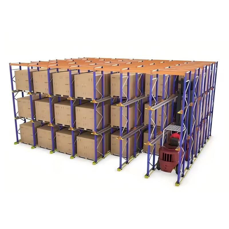 Professional Adjustable Anti-Rust Iron/Metal Pallet Flow Racking for Warehouse Logistics CE Approved Custom Storage Solution