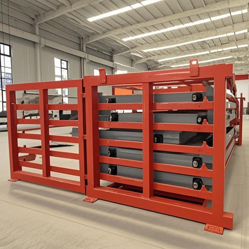 Customized Heavy-Duty 5 Layer Steel Metal Storage Rack Foldable Drawer Type Sheet Shelving System Stacking Racks Shelves