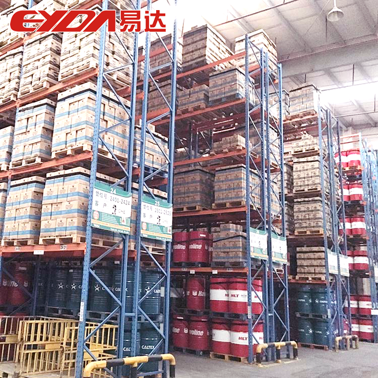 Custom Steel 5-Layer Heavy Duty Narrow Aisle Racks Very Narrow Aisle High Density Warehouse Storage Rack