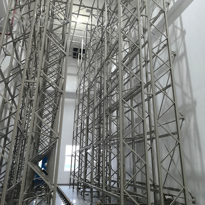 Adjustable Beam Rack System for Palletized Goods Storage Pallet Handling