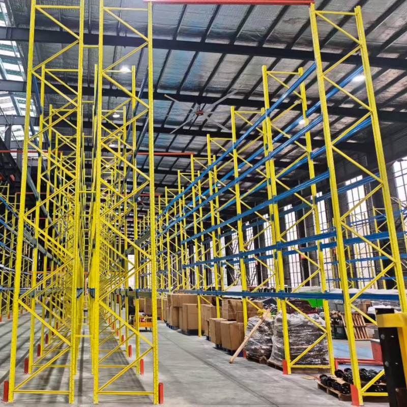 High Efficiency Heavy Duty Warehouse Racking System Selective Pallet Rack Adjustable Beam Space Saving Storage Solution