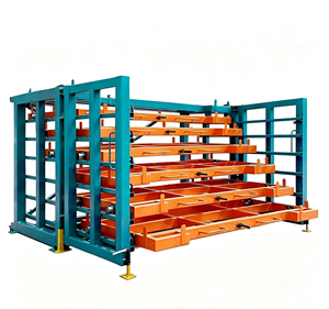 China Professional Manufacturing Multi-Layer Metal Sheet Racks Custom Heavy Duty Industrial Shelving