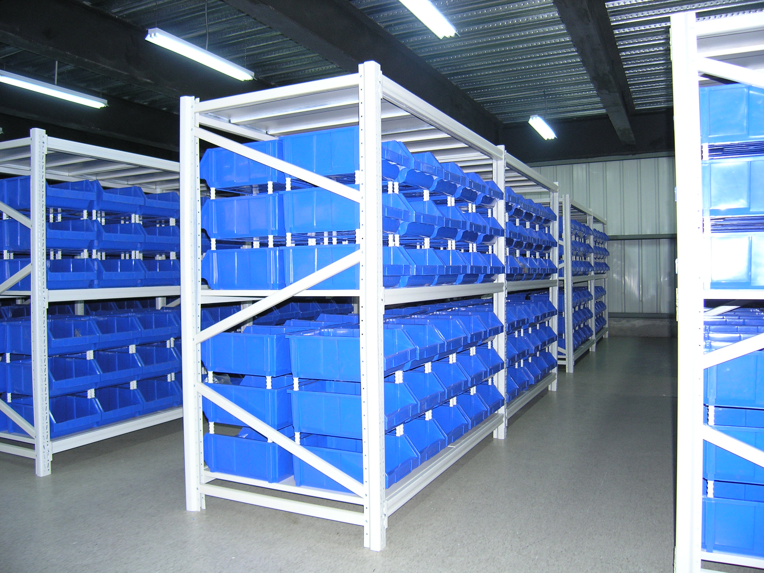 INORDER Semi-Open Stacking Warehouse Bin Spare Parts Picking Storage Organizer for Hardware Sorting Shelving Wholesale