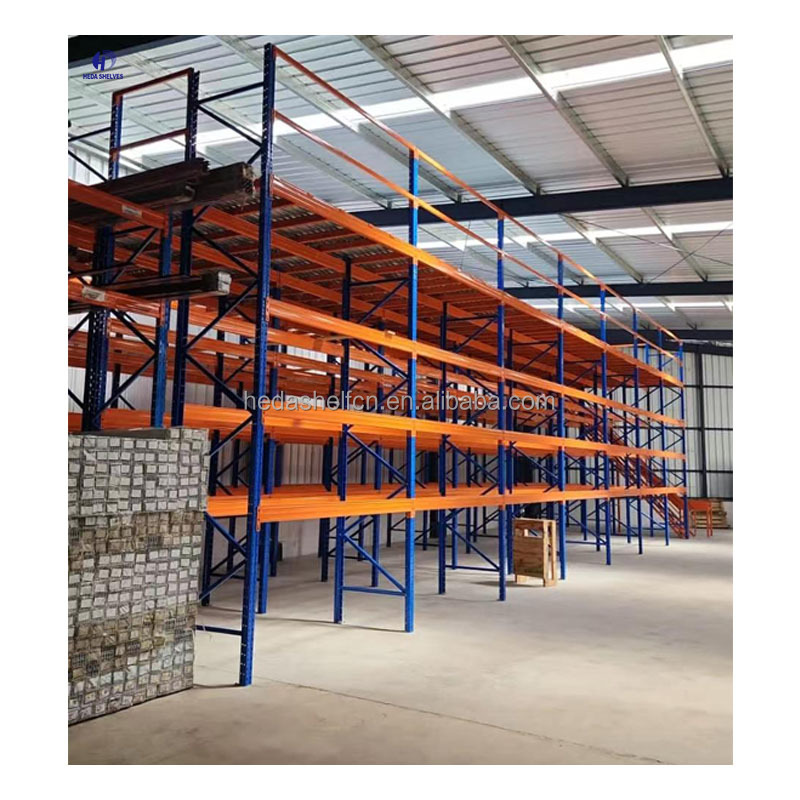 Wholesale Supplier Mezzanine Rack Heavy Duty Industrial Shelving Warehouse Shelf Racks