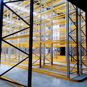 Pallet Racking Warehouse Storage Heavy Duty Industrial Pallet Shelf Narrow Aisle Selective Warehouse Racking System