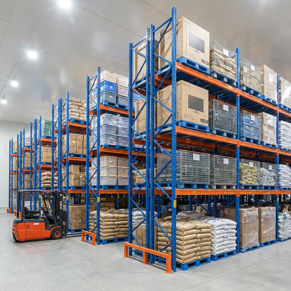 Selective Rack Warehouse Storage Rack System Heavy Duty Pallet Racking Industrial Q235B Steel For Freight Distribution