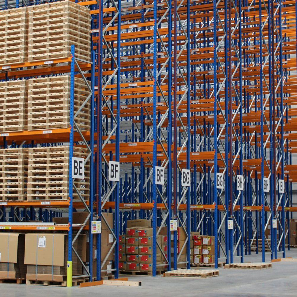 High Load Capacity Very Narrow Aisle VNA Pallet Rack for Warehouses Durable Steel Very Narrow Aisle Vna Pallet Rack