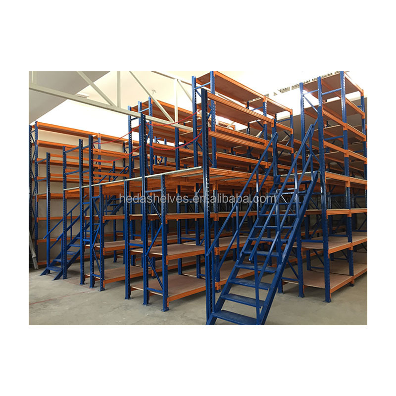 Warehouse Equipment Steel Platform Mezzanine Floor Pallet Racking Shelves Pallet Racking Stacking Racks