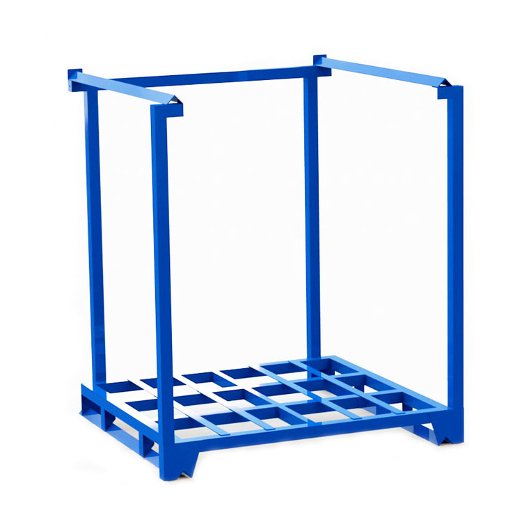 Cold Storage Available Stackable Steel Stacking Rack Heavy Load Warehouse Post Pallet Storage Frame