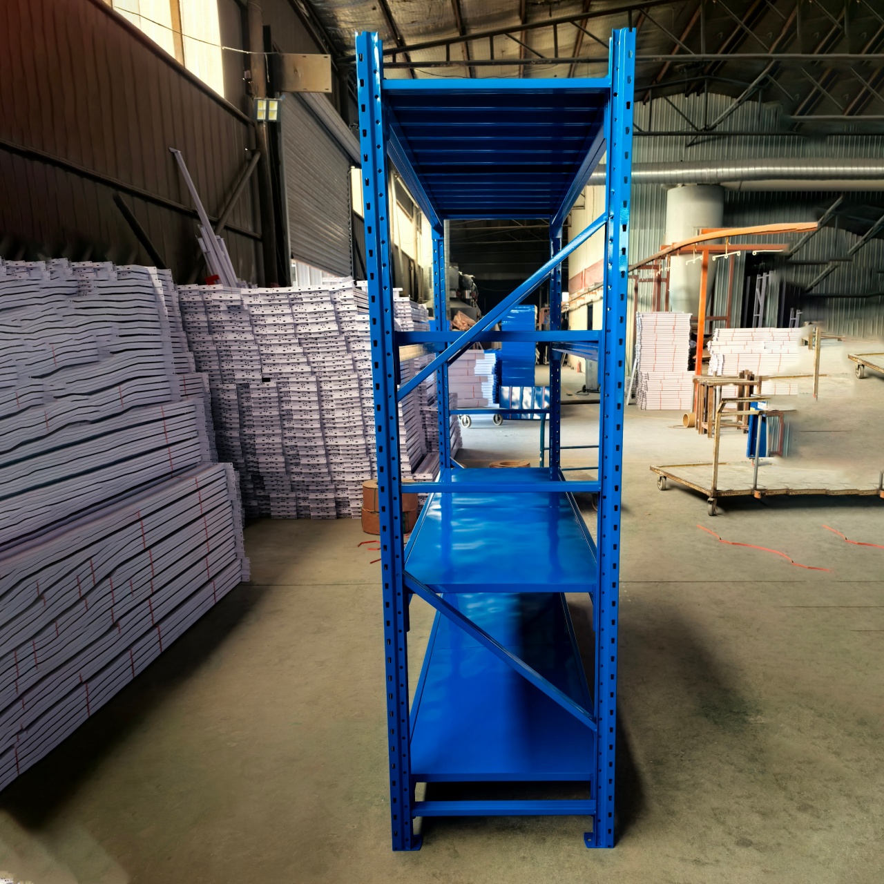 Warehouse steel storage shelf detail 5