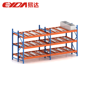 High Quality Steel 5 Layer Adjustable Powder Coated Warehouse Storage Carton Flow Racking Roller Picking System