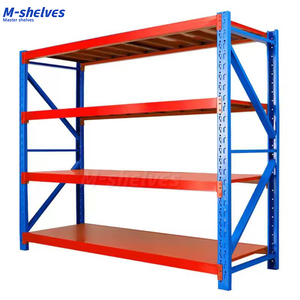 Customized Industrial Iron Warehouse Storage Shelving Rack
