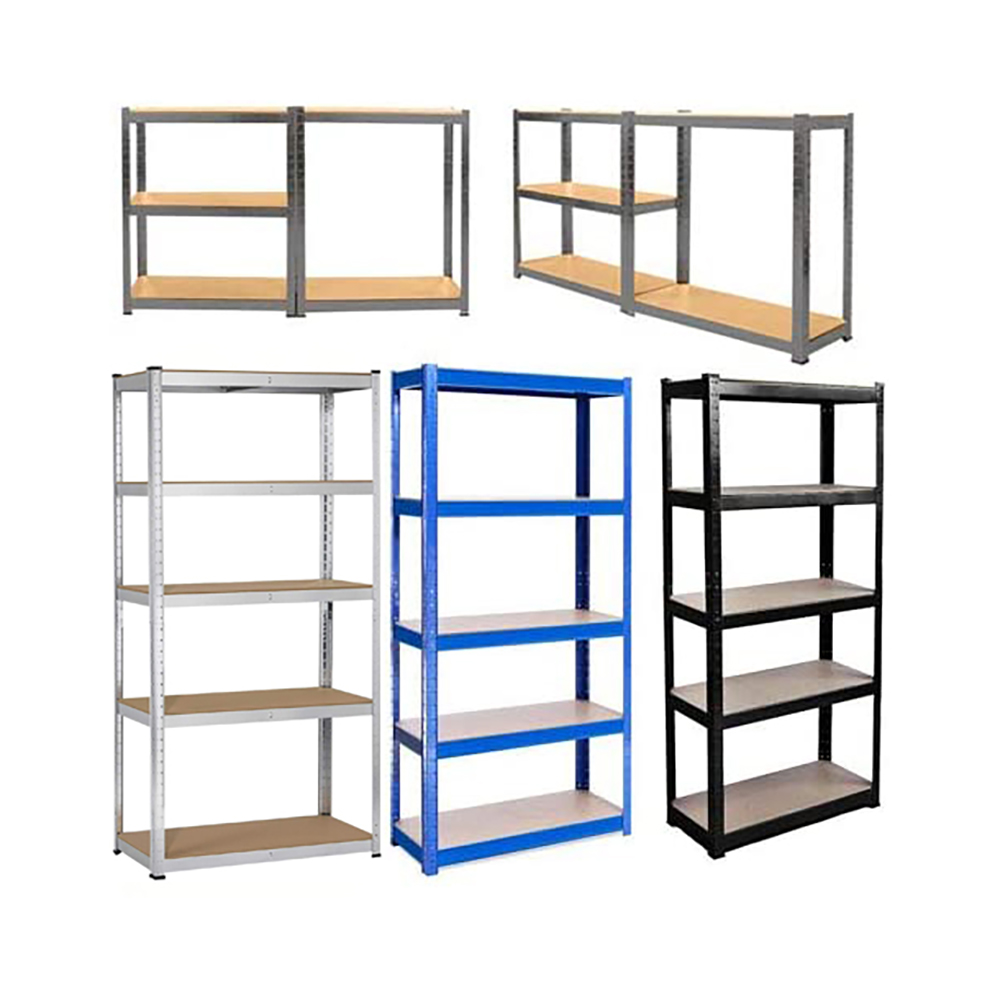 Heavy Duty 5-Layer Metal Shelf 180x90x40cm Galvanized Rust Resistant | Modular Storage Rack with Tool-Free Assembly