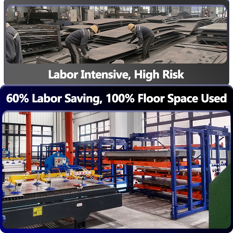 Heavy Duty Foldable 5-Layer Roll-Out Steel Plate Storage Rack Industrial Warehouse Racking System