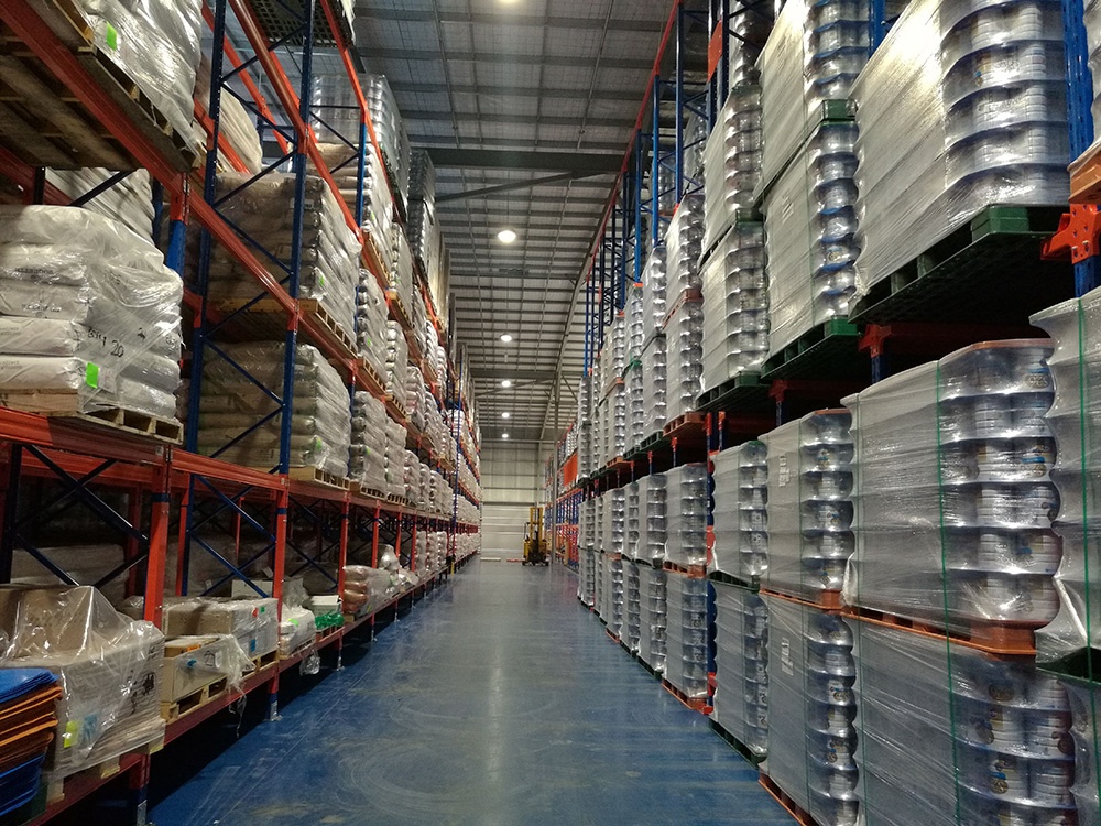 Drive In Racking Structure