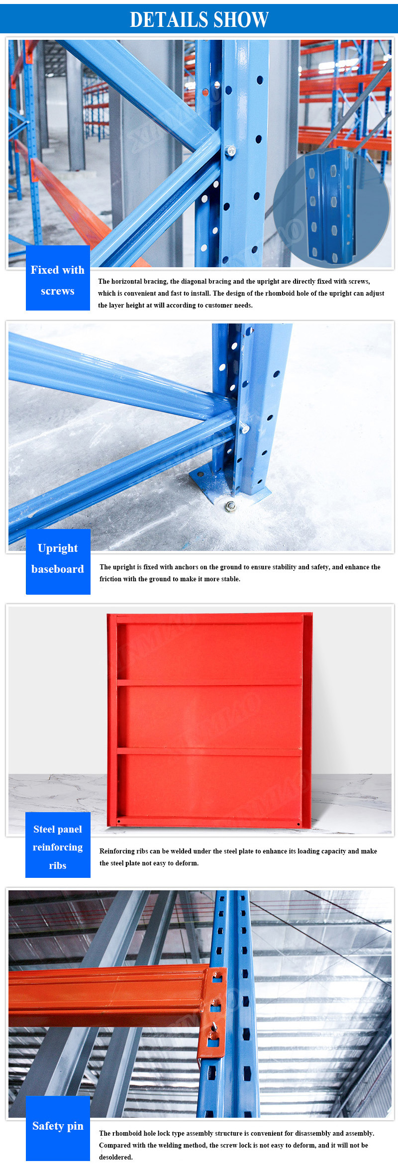 Heavy Duty Rack Specifications