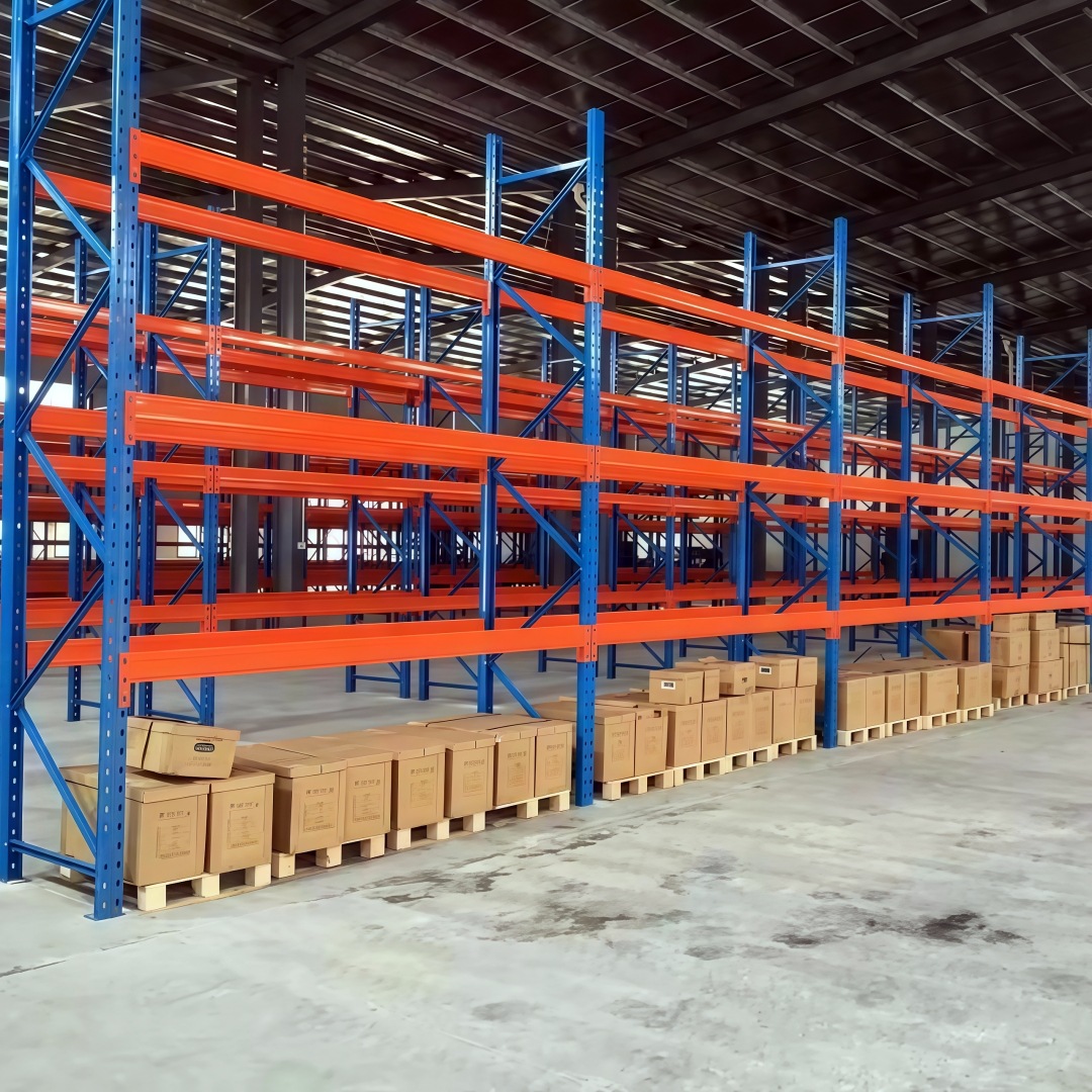 Adjustable Steel Teardrop Pallet Rack Heavy Duty Warehouse Metal Storage Pallet Racking for Industrial Warehouse &amp; Garage Use