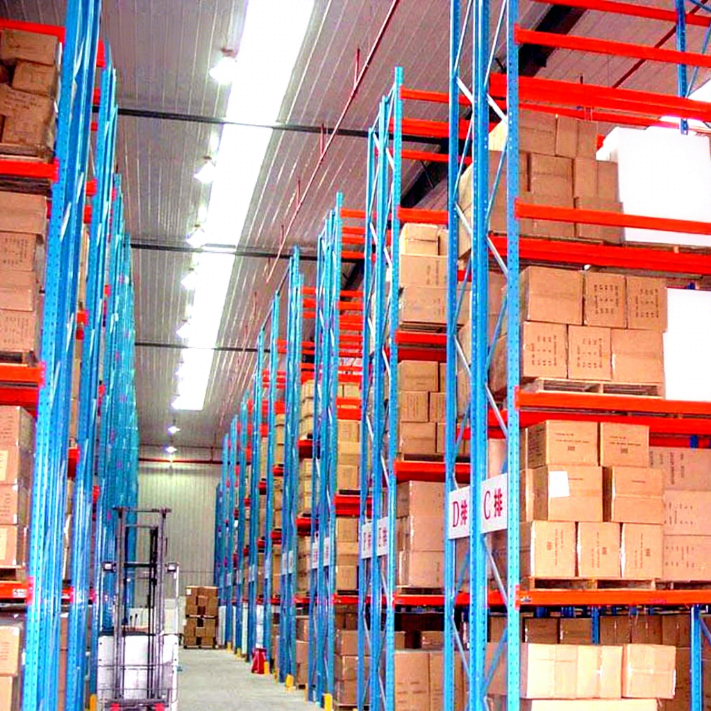 Factory Price Eyda Steel Heavy Duty Powder Coated VNA Rack Very Narrow Aisle High Density Warehouse Storage Rack