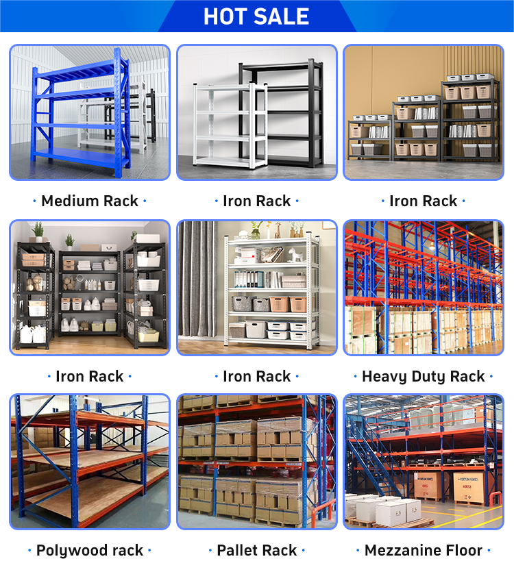 Light Duty Adjustable Metal Shelves, Bolted Structure for Parts &amp; Carton Storage, Small Racks for Workshop &amp; Warehouse